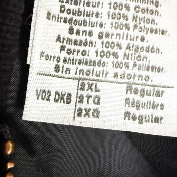 Vintage 2XL Carhartt Mens Brown Insulated Work Vest - Picture 8 of 10